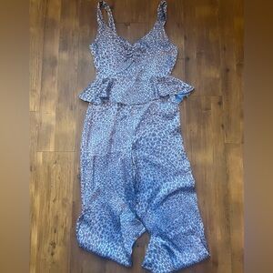 NWT Waverly Grey Silky Jumpsuit
